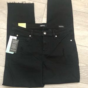 NWT- Black buffalo mid rise straight jeans